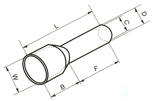 Tube Pre-insulating Terminal(ET- Type)