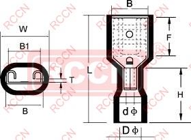 RCCN PV Insulated Female Terminals