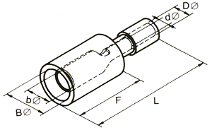 Bullet Shaped Female Full-insulating Joint(FA- Type)