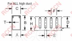 Wide SLot Wiring Duct 